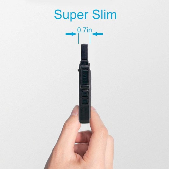 Retevis RT19 Set of 2 Ultra-Slim Two Way Radios - Picture 6 of 7